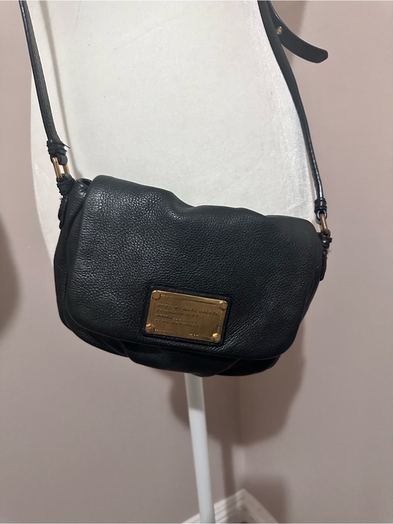 Marc By Marc Jacobs Handbags - Marc by Marc Jacobs Classic Q Black Leather Standard Supply Bag